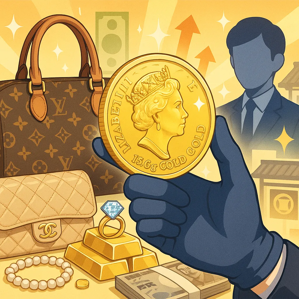 大和八木で金の高価買取｜15.6g金貨・0120-111-168