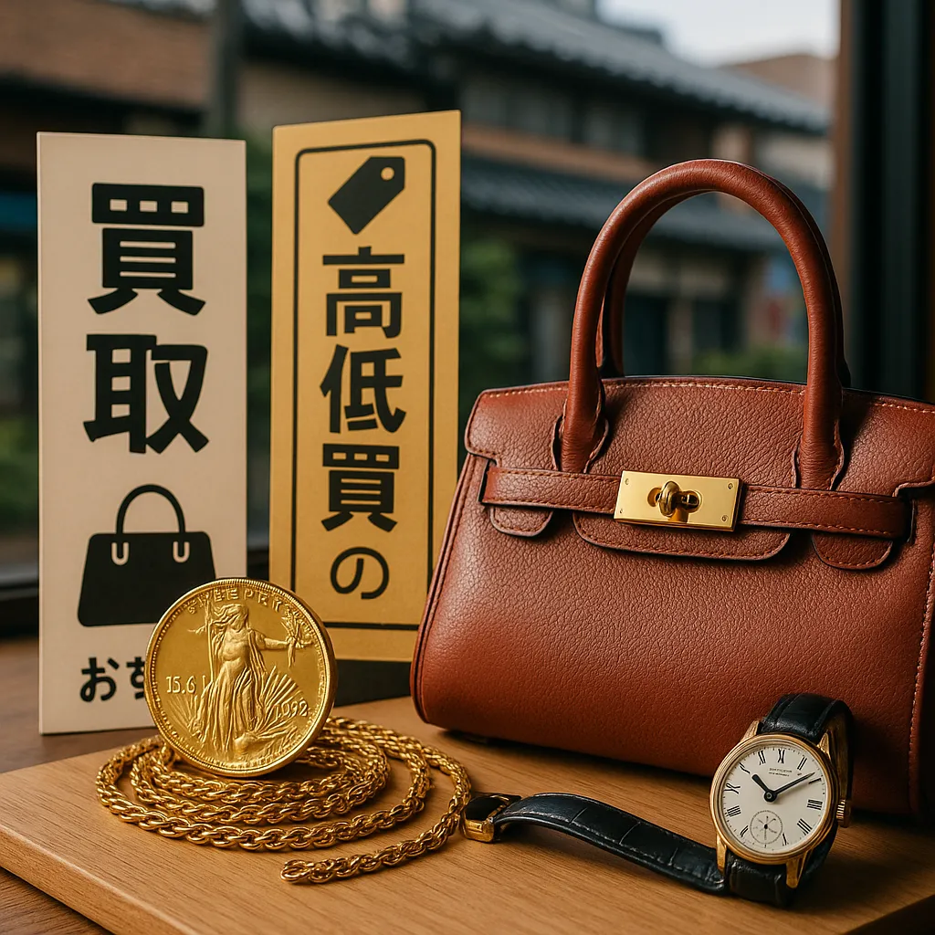 大和八木で買取店探し：15.6g金貨やブランド品買取