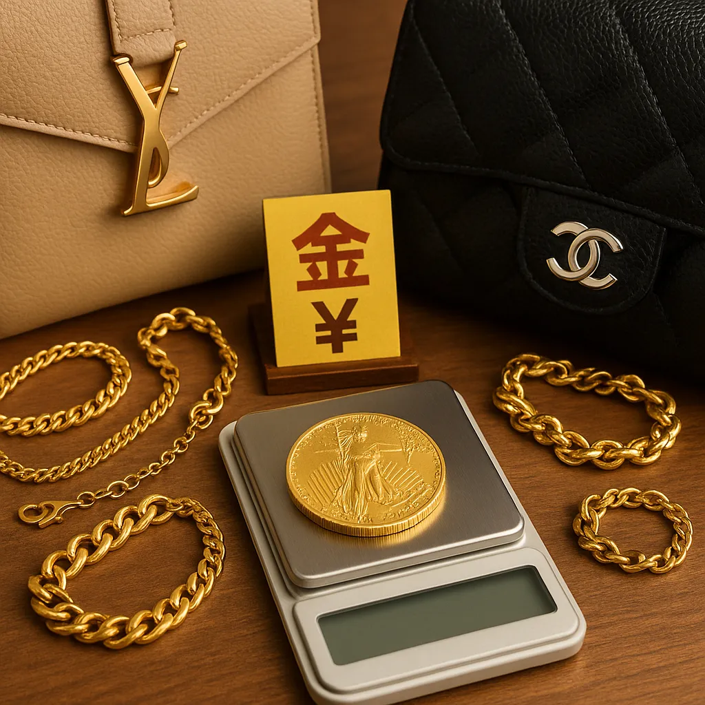 大和八木で金・ブランド品買取｜15.6g金貨も丁寧査定