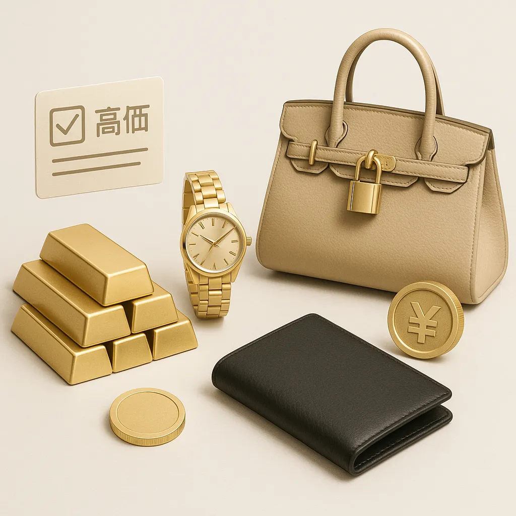 大和八木の買取店で金の高価買取・ブランド品買取