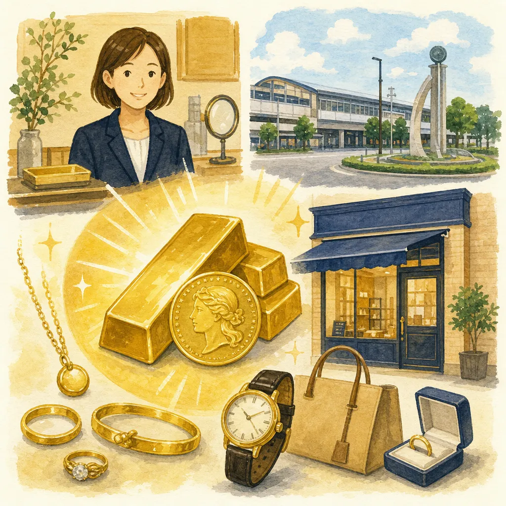 大和八木で金買取、7月16日23,094円の目安